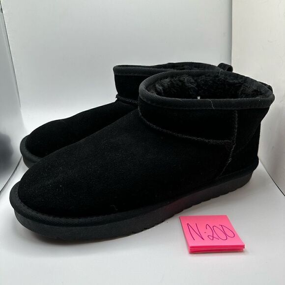 CUSHIONAIRE Women's pull on boot 10 BLACK - Picture 3 of 7